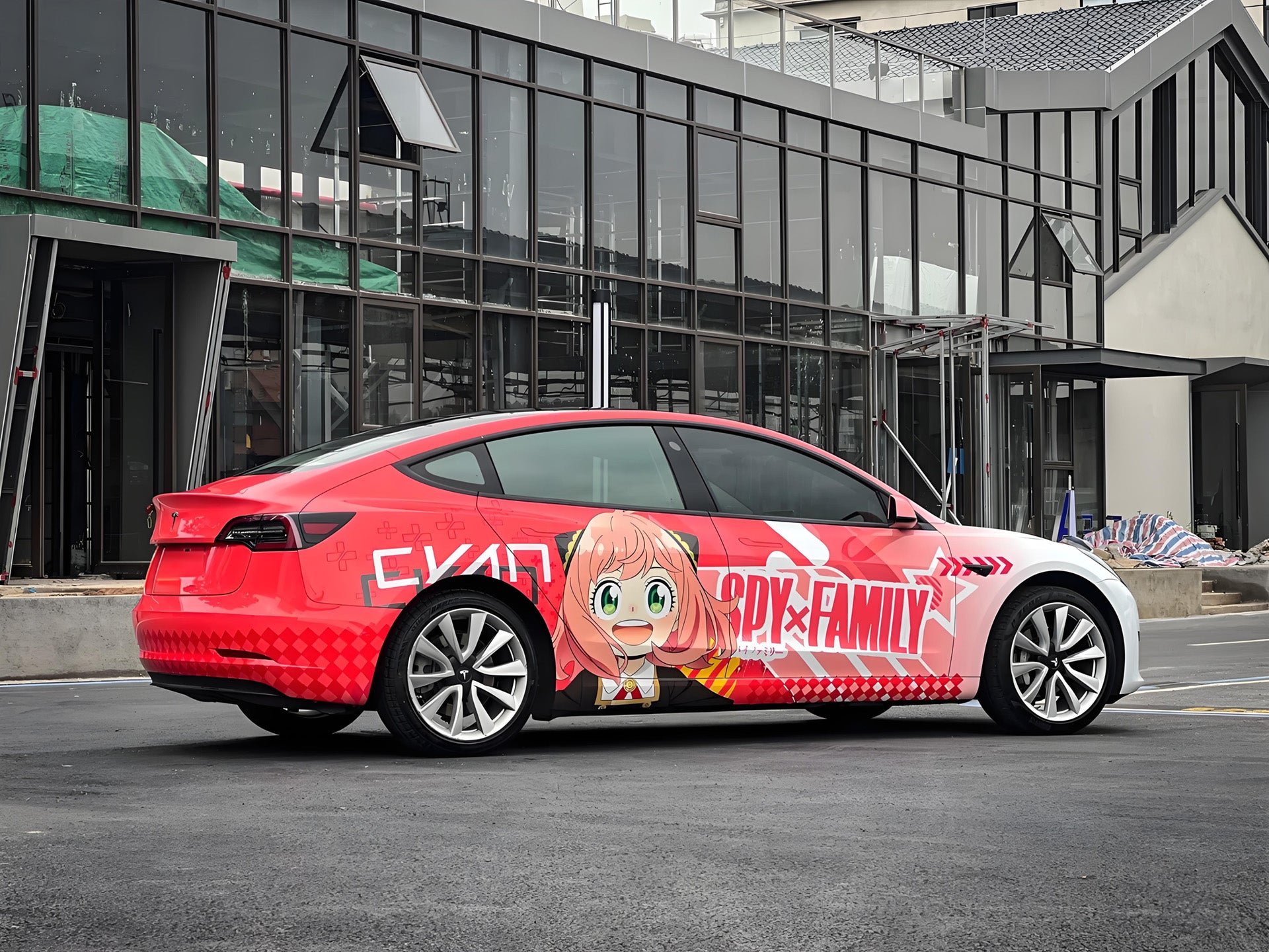 Aniya B Car Wrap