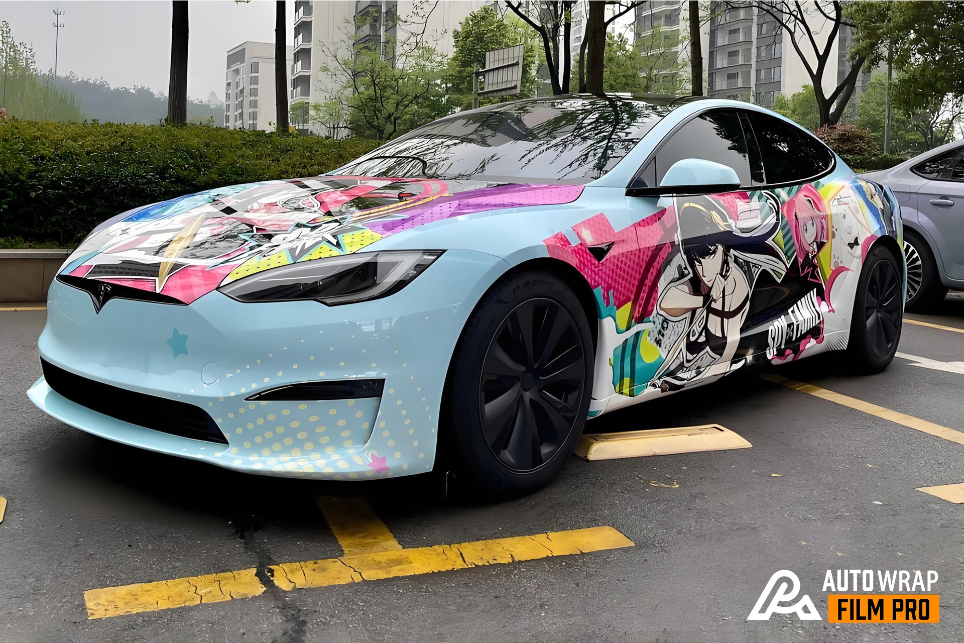 Aniya D Car Wrap