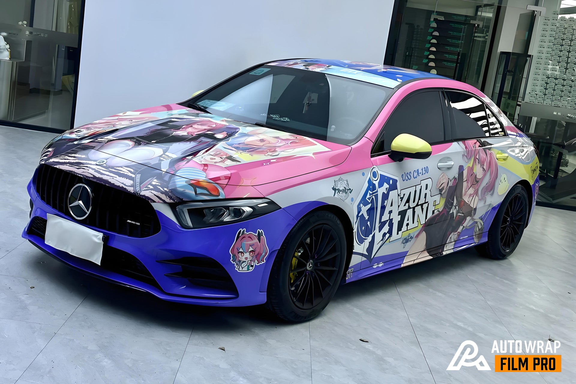 Azur Lane Bremerton Car Wrap