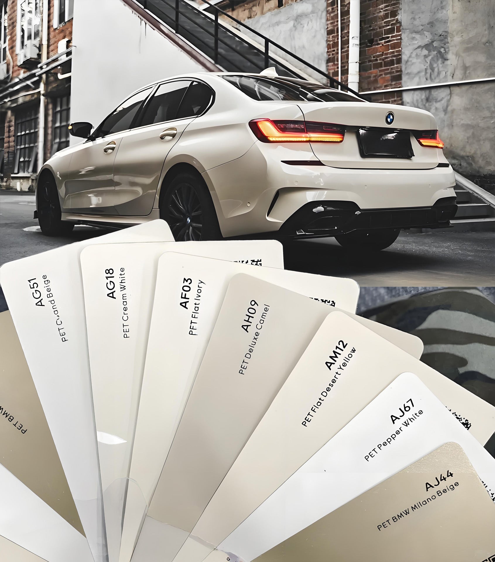Car White Wraps Series