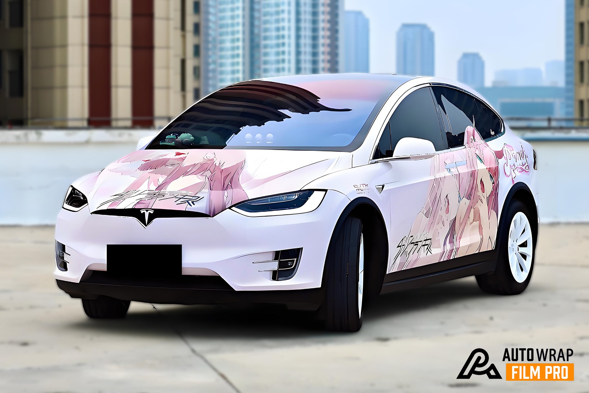 DARLING in the FRANXX D Zero Two Car [AW-10] – Auto Wraps Film Pro