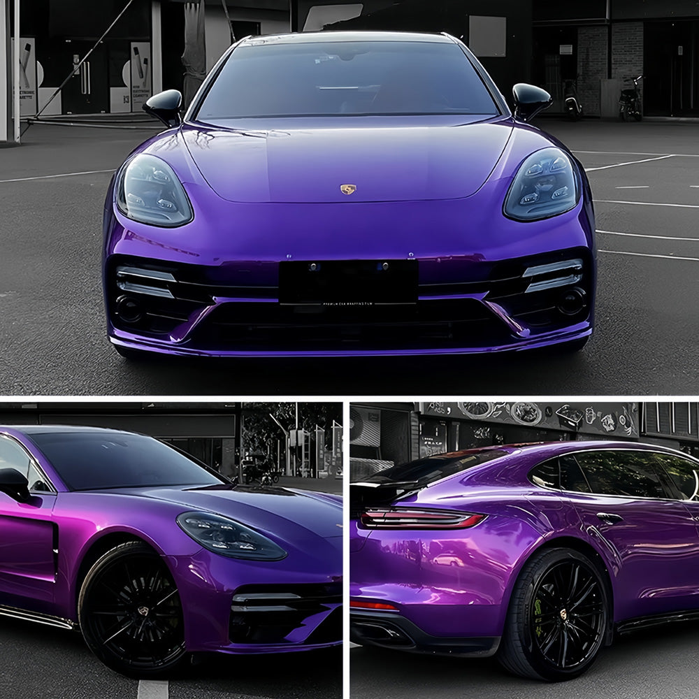 Car Purple Wraps Series