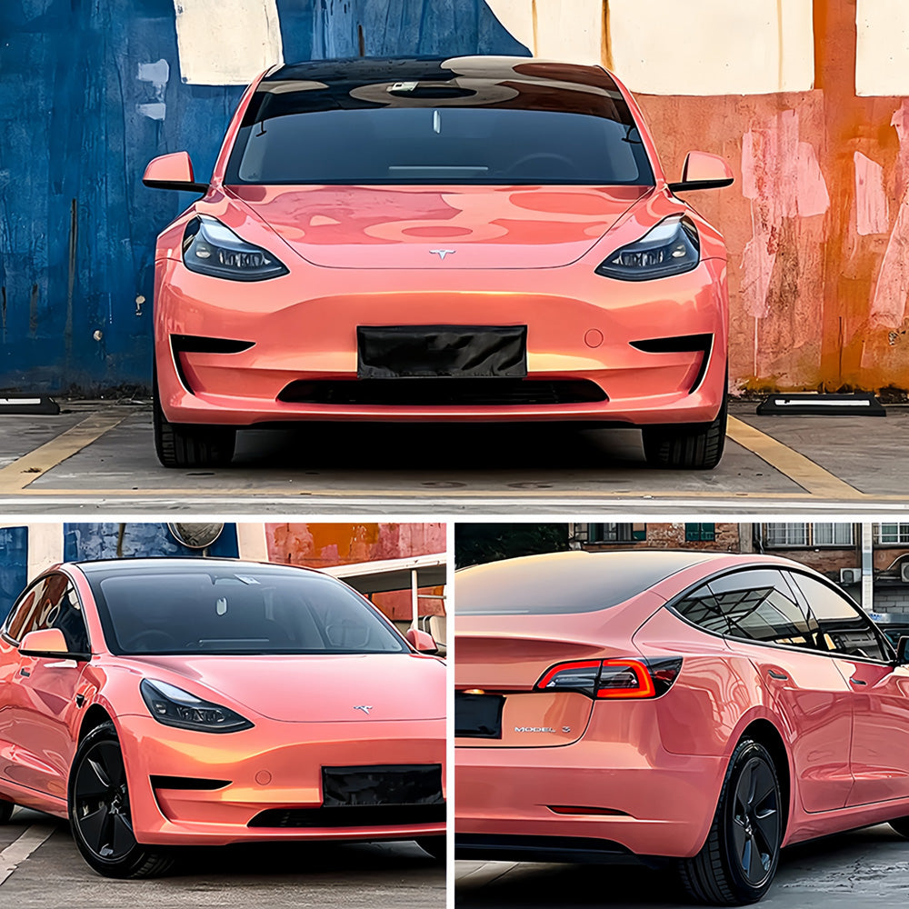 Car Pink Wraps Series