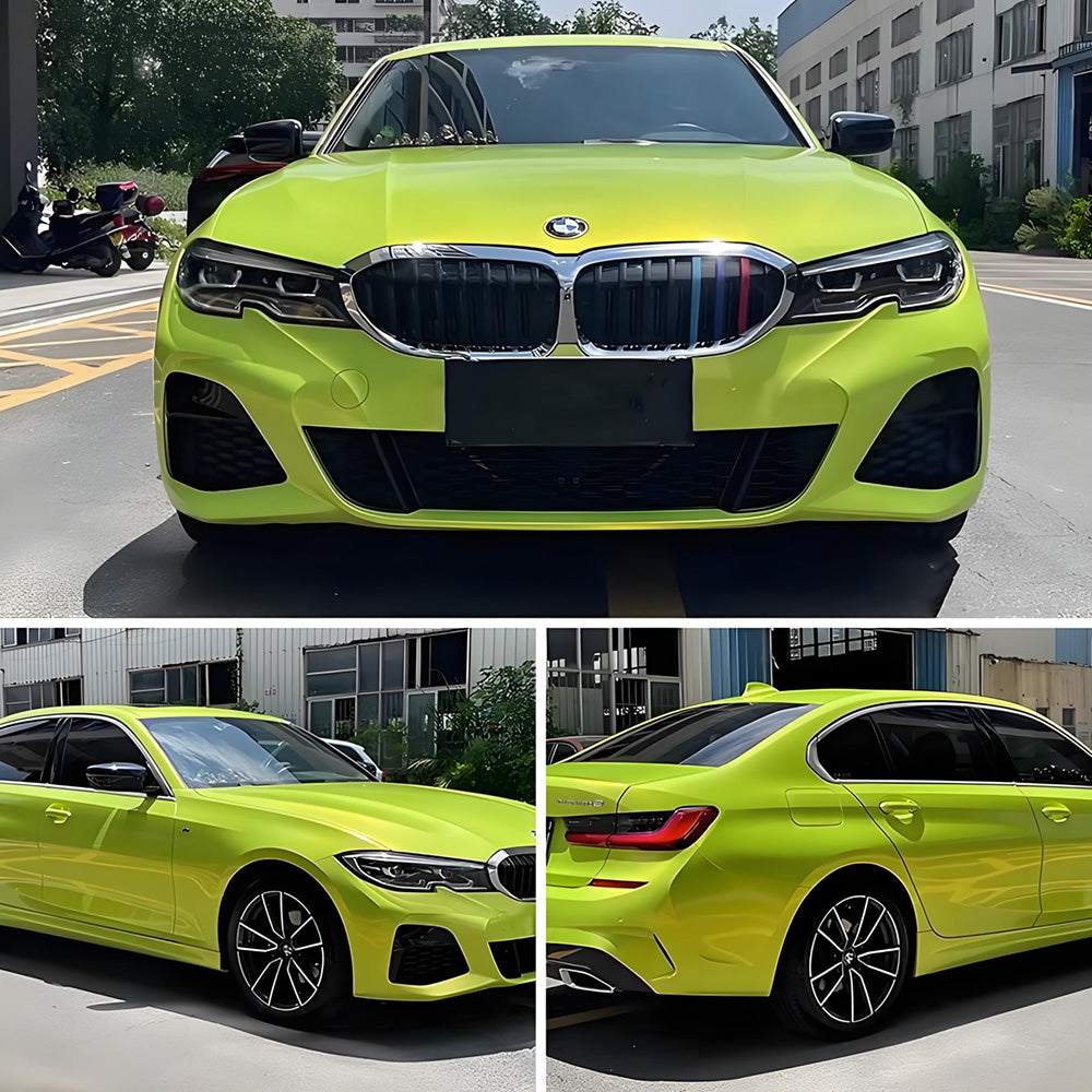 Car Yellow Wraps Series