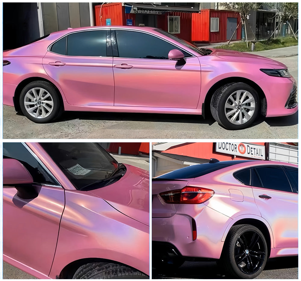 Car Pink Wraps Series