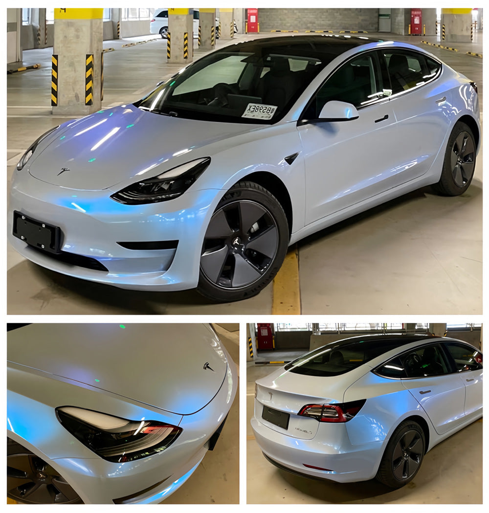 Car White Wraps Series
