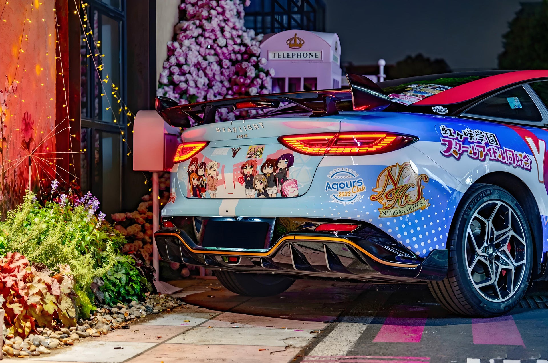 Love live Yuki Setsuna Car Wrap
