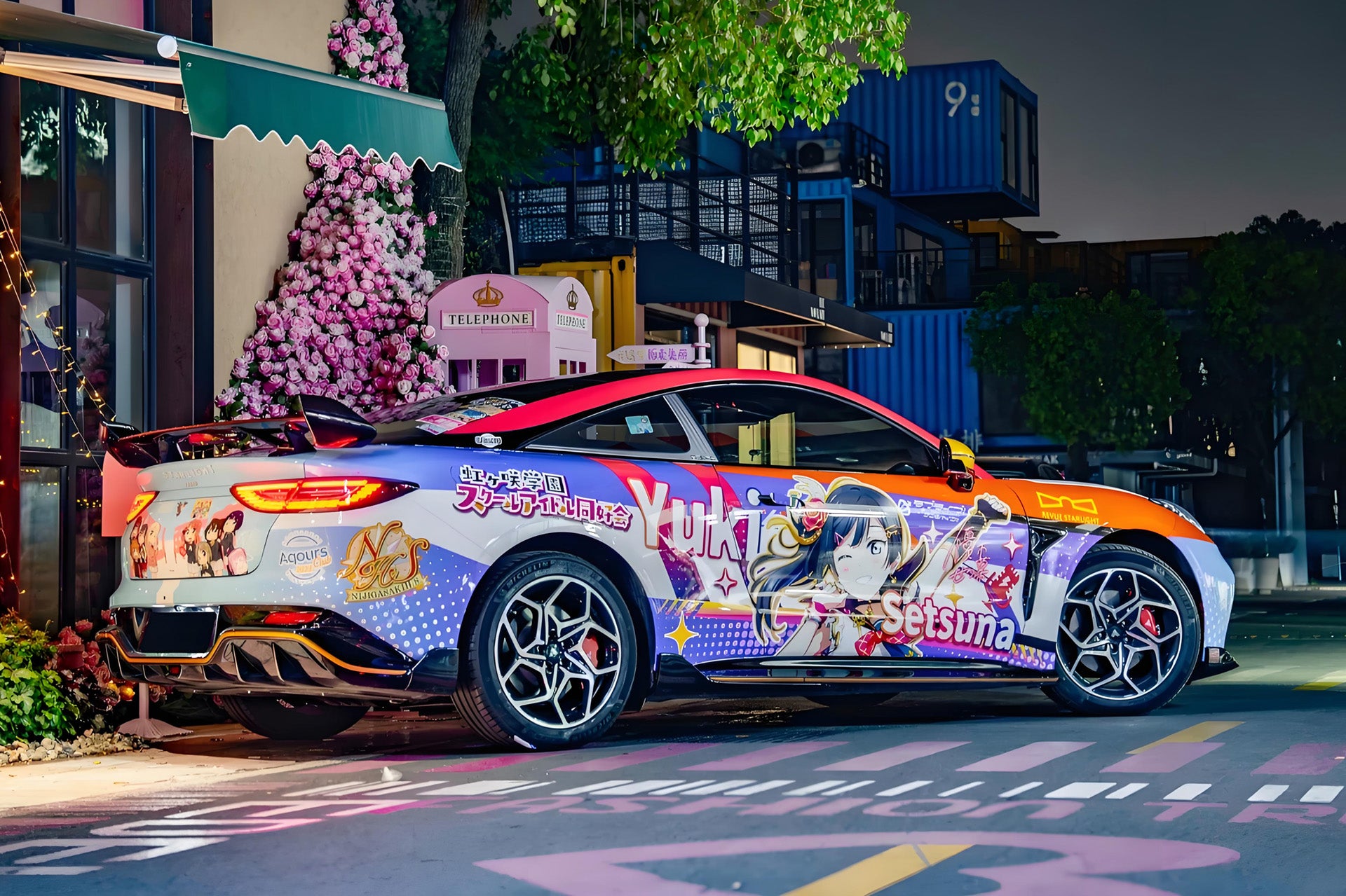 Love live Yuki Setsuna Car Wrap