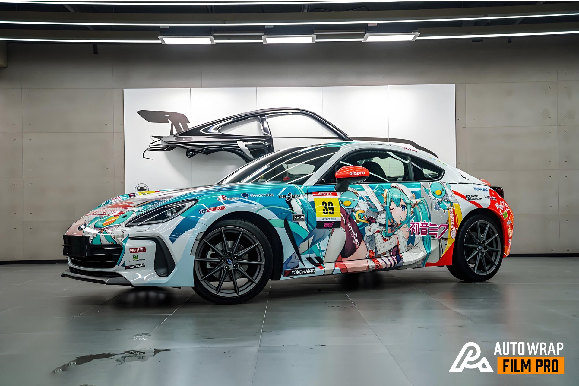 Miku A Autofolierung