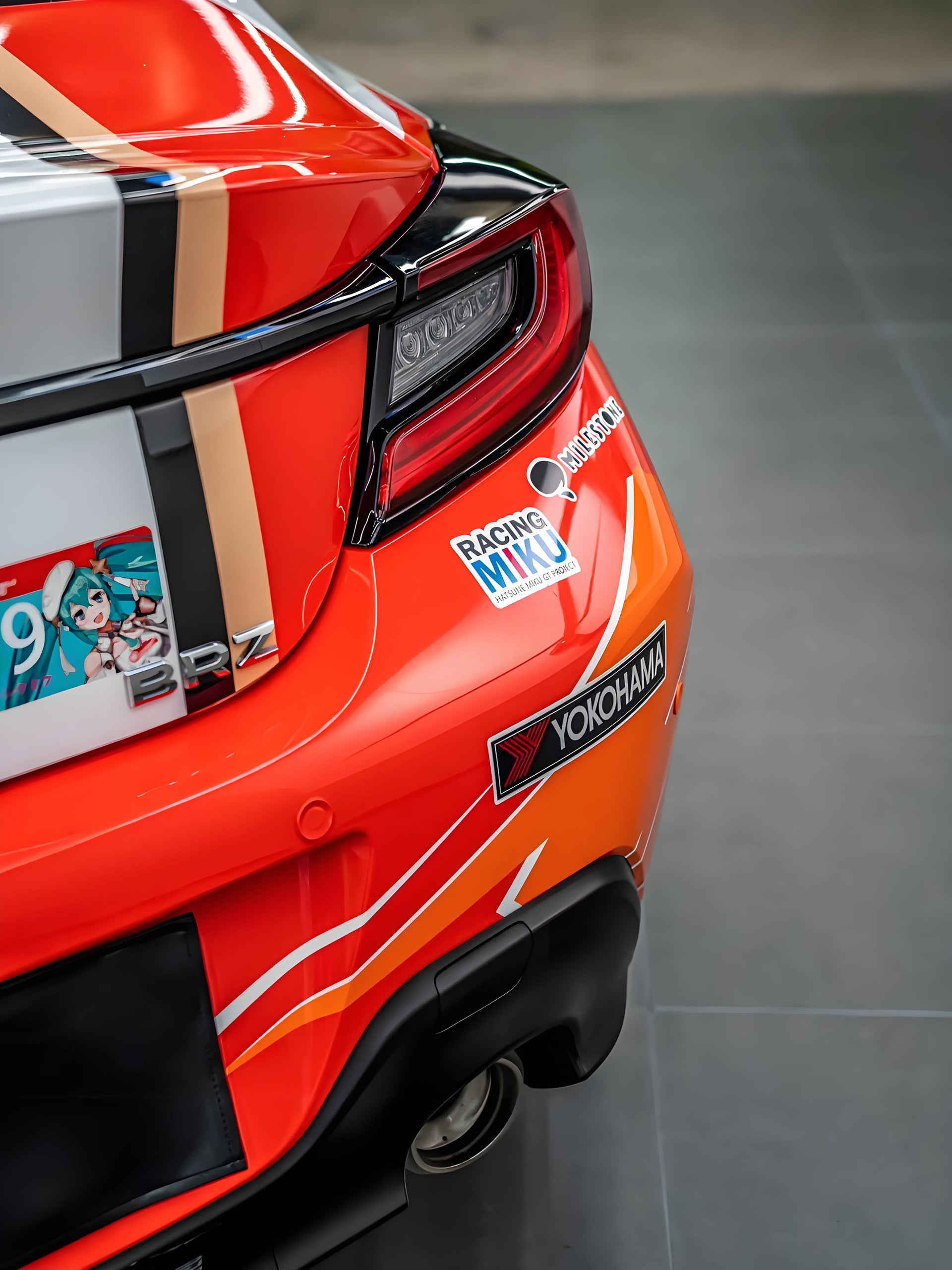 Miku A Car Wrap