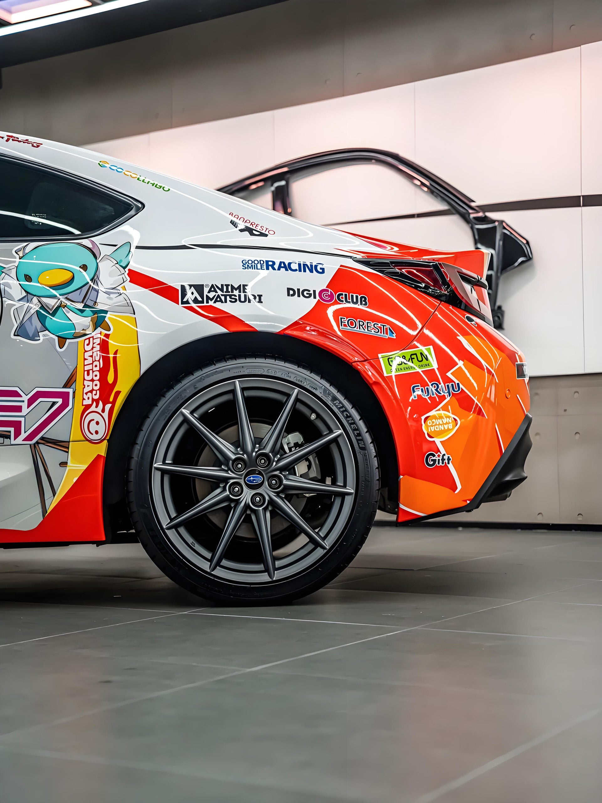 Miku A Car Wrap
