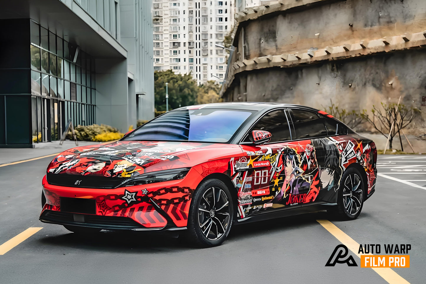 Persona 5 Car Wrap
