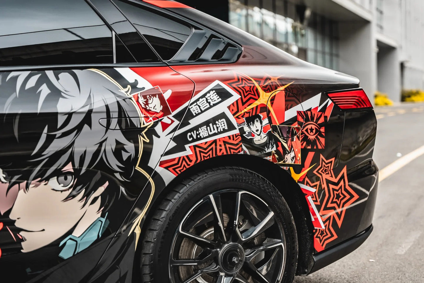 Persona 5 Car Wrap
