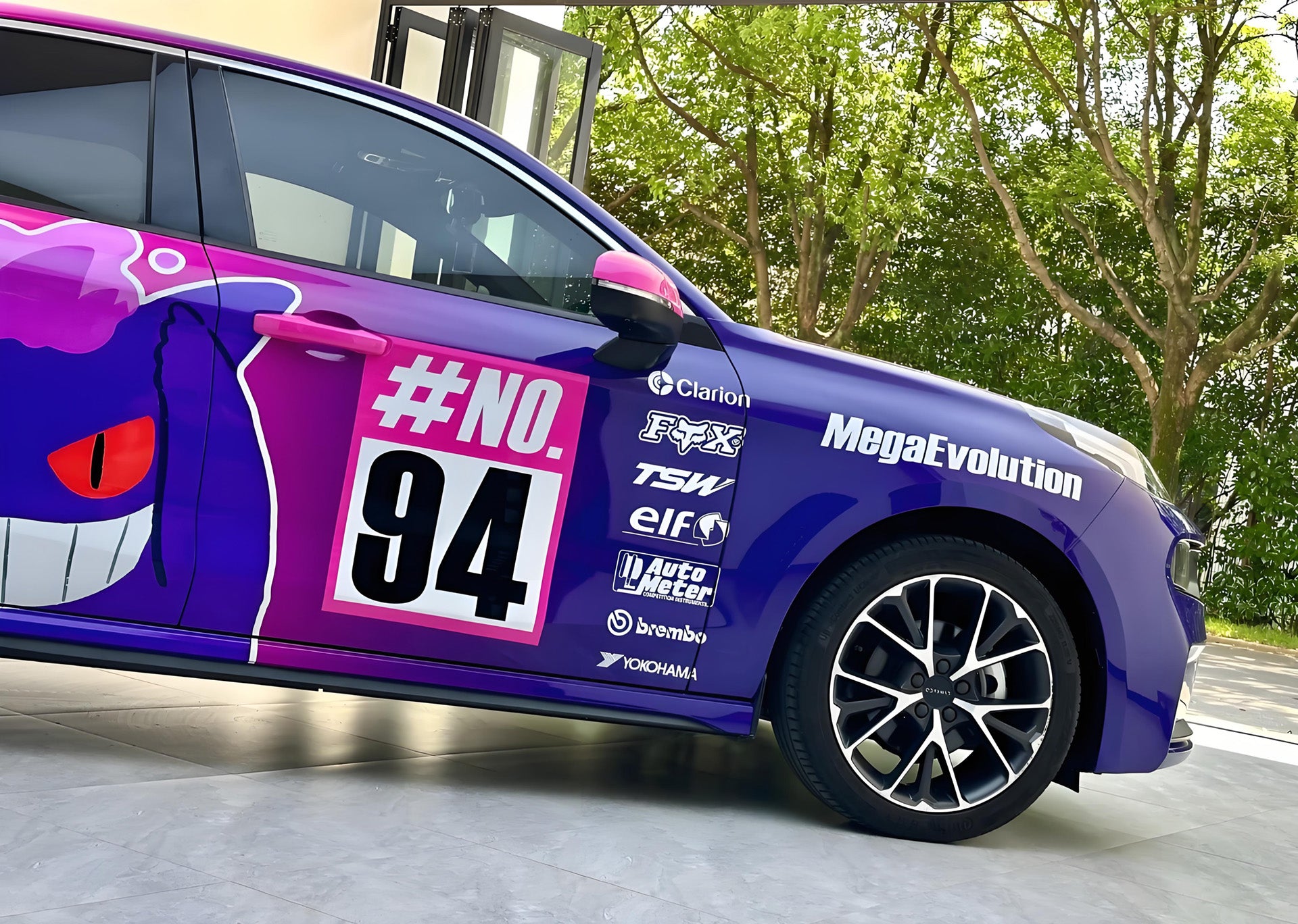 Pokémon A Full Size Car Wrap