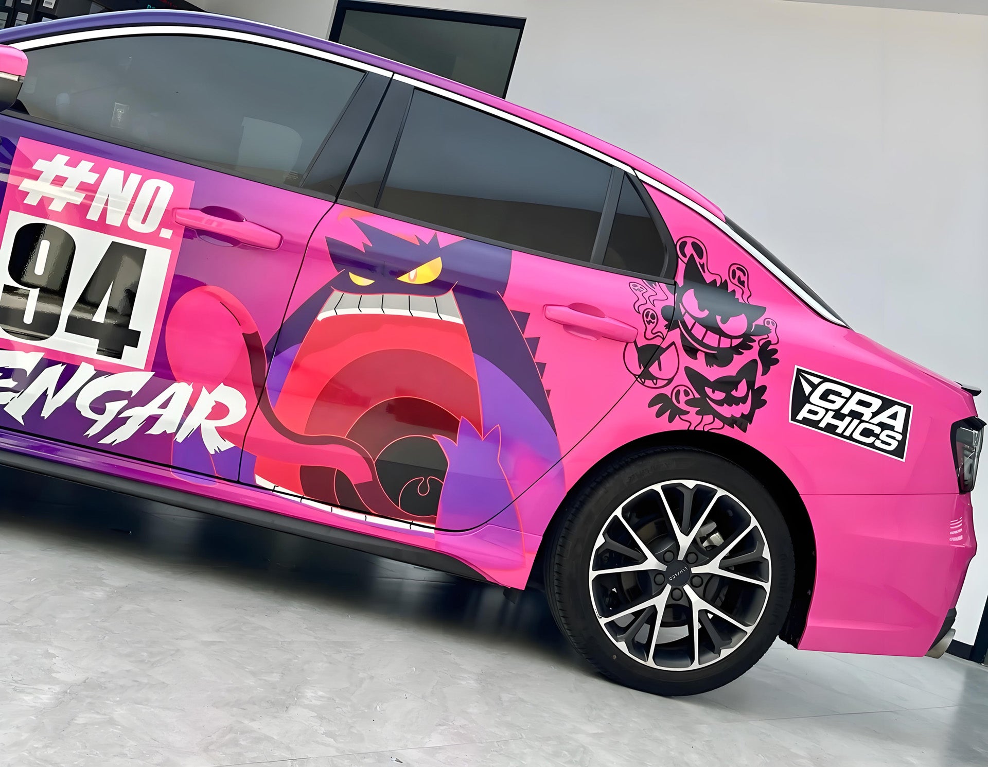Pokémon A Full Size Car Wrap
