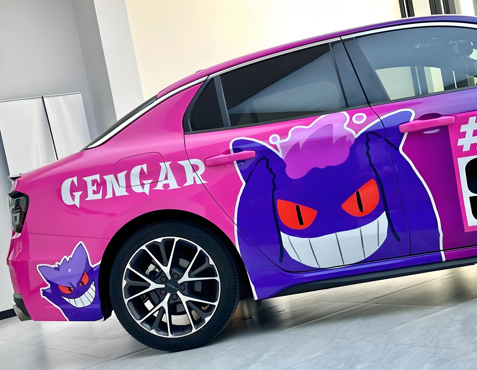 Pokémon A Full Size Car Wrap