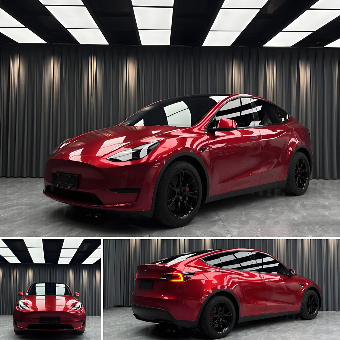 Car Red Wraps Series
