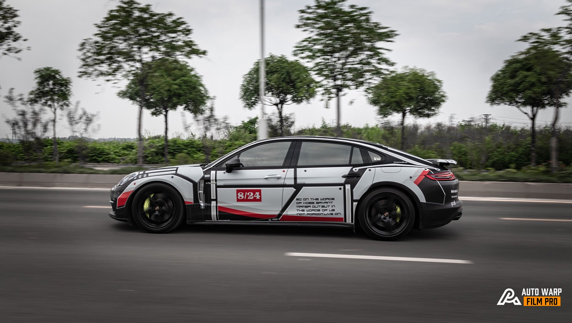 White Lego Full Size Car Wrap