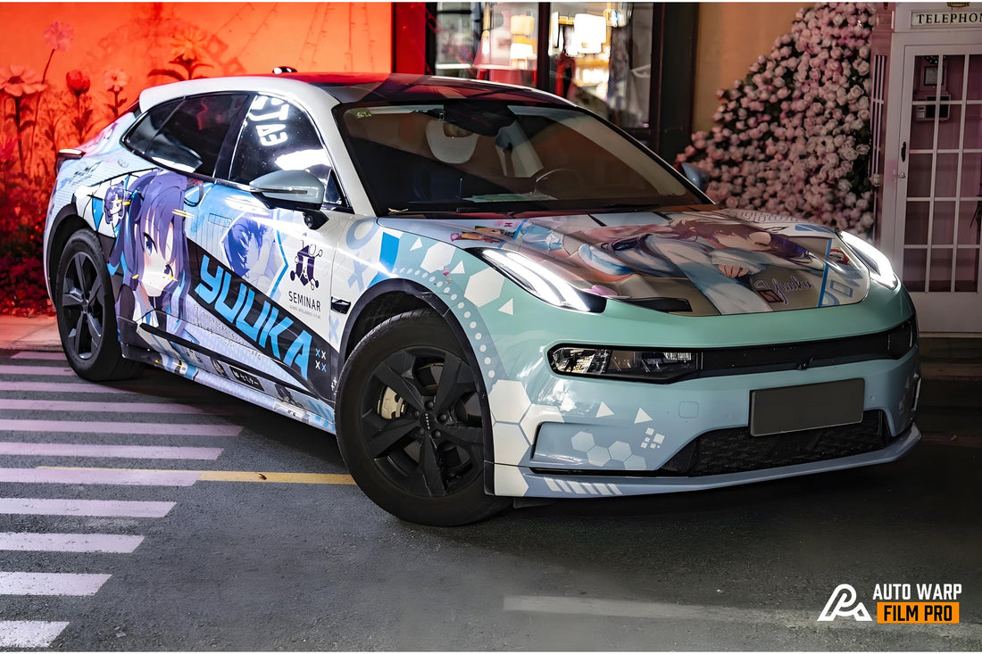 Blue Archive Car Wrap — Turning Everyday Drives Into Anime Street Art