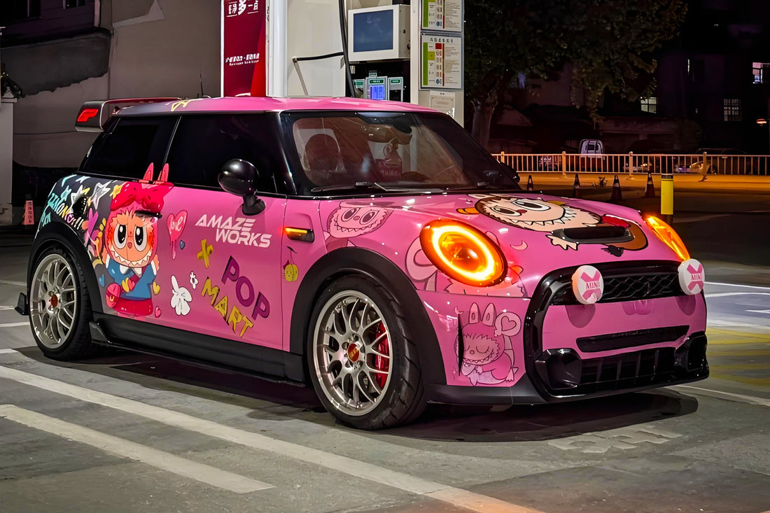 Custom Black Clover Itasha Wraps for Your Car – Auto Wrap Film Pro