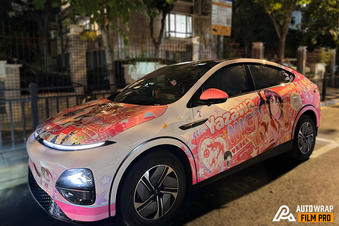 Love Live! Nico Yazawa & Maki Nishikino Car Wrap – Idol Energy with Bold Itasha Presence