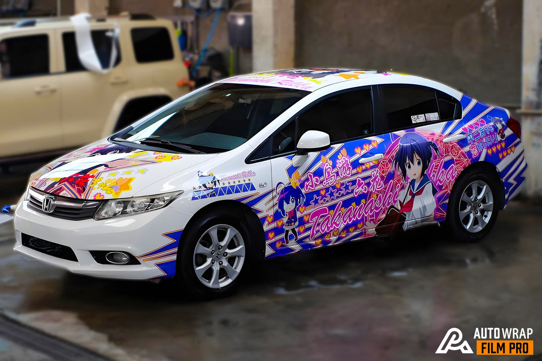 Love, Chunibyo & Other Delusions B Car Wrap – Anime Itasha Design for True JDM Fans