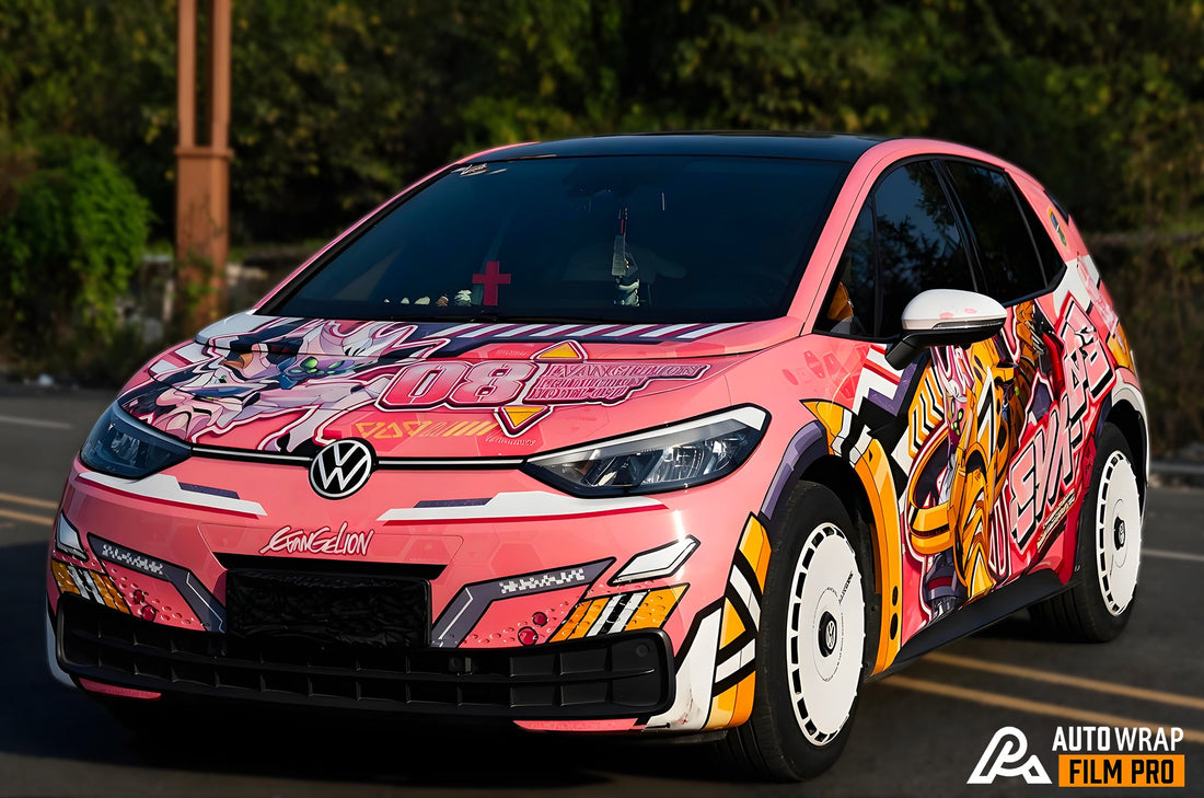 Get the best Itasha car wraps at Auto Wrap Film Pro. From anime car wraps to full custom designs.