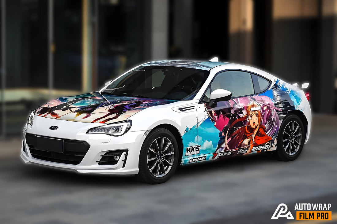 Sword Art Online Car Wrap – A Clean, Modern Itasha Style for SAO Fans