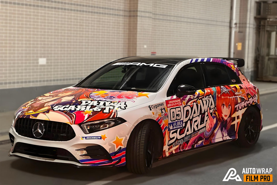 Uma Musume Pretty Derby Daiwa Scarlet Car Wrap – Racing-Inspired Anime Vinyl Wrap for Full Body Itasha Builds