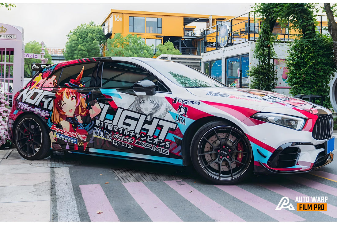 Uma Musume Pretty Derby Aston Machan Itasha – Racing Spirit Meets Automotive Art 🏇🚗✨