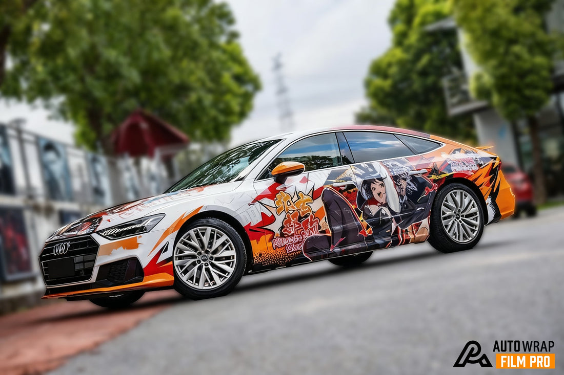 Uma Musume Pretty Derby Kitasan Black Car Wrap – Race-Inspired Anime Styling for True Itasha Fans