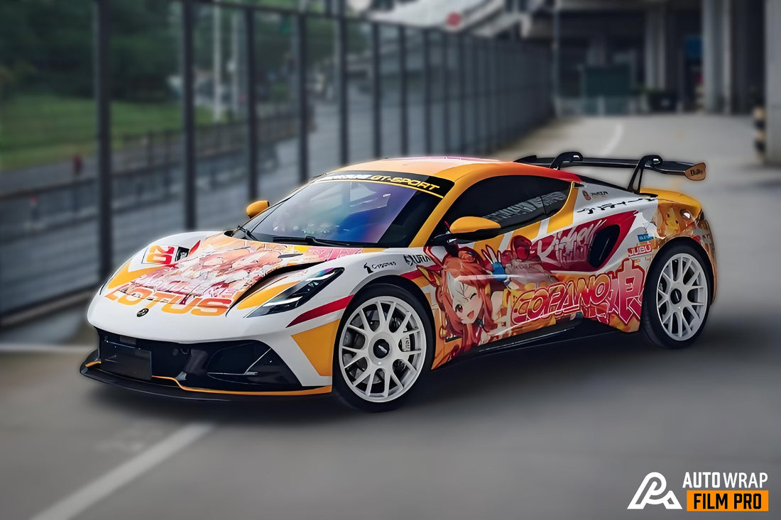 Uma Musume: Pretty Derby Mayano Car Wrap 🧡🏁