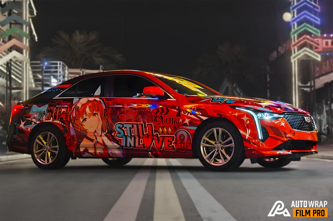 Uma Musume Pretty Derby “Still in Love” Car Wrap – Full Body Anime Vinyl Wrap for Custom Itasha Builds