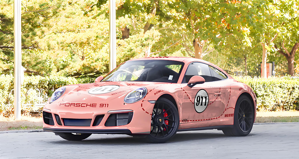 911 ピンク ピッグ フルサイズ カーラップ