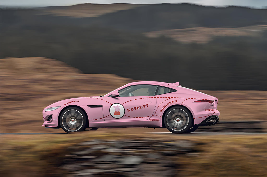 911 ピンク ピッグ フルサイズ カーラップ