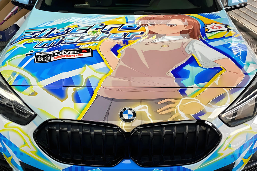 A Certain Scientific Railgun B Misaka Mikoto Car Wrap [AW-09]