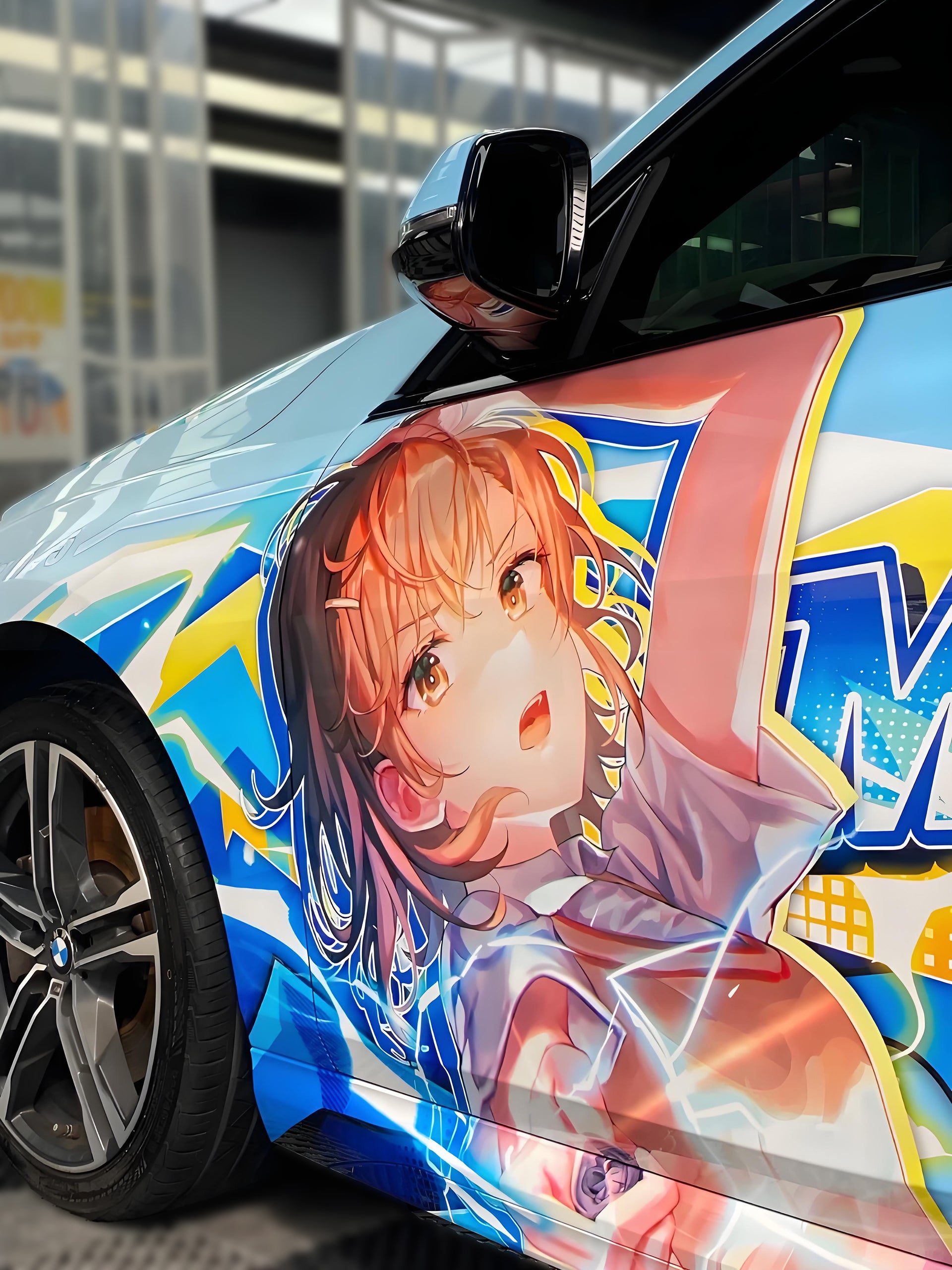 とある科学の超電磁砲B 御坂美琴 カーラッピング [AW-09]