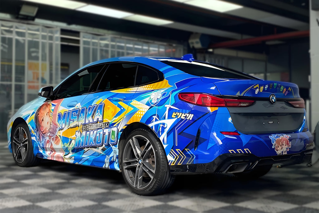 A Certain Scientific Railgun B Misaka Mikoto Car Wrap [AW-09]