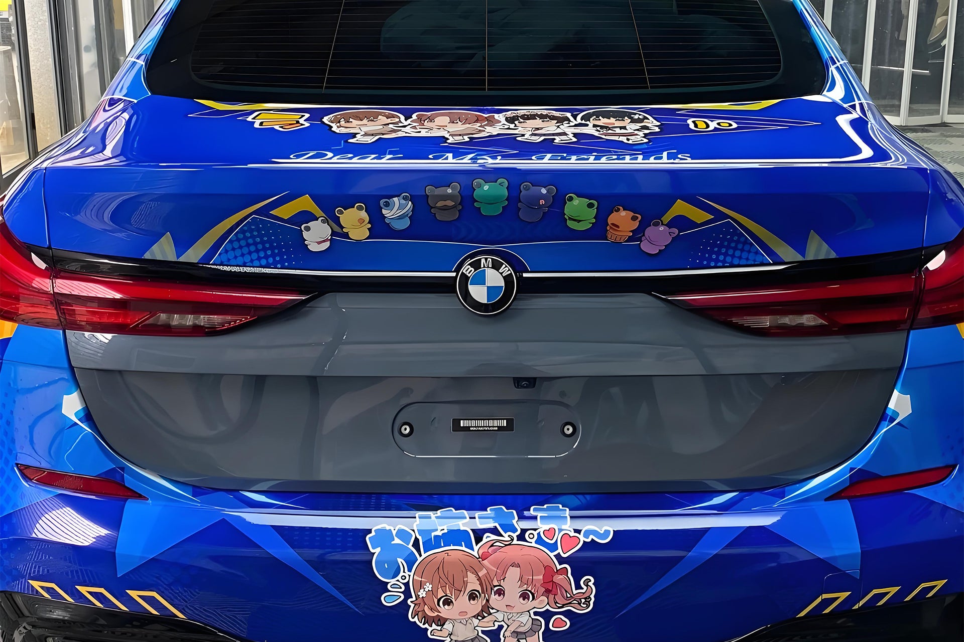 とある科学の超電磁砲B 御坂美琴 カーラッピング [AW-09]