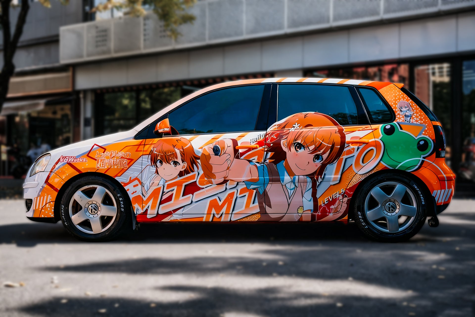 A Certain Scientific Railgun C Misaka Mikoto Car Wrap [AW-40]