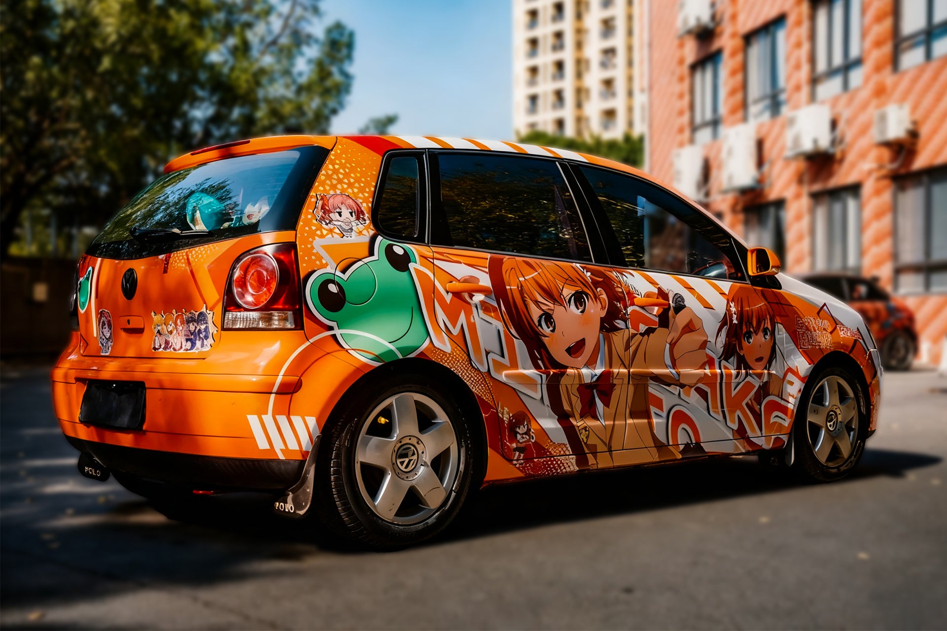 A Certain Scientific Railgun C Misaka Mikoto Car Wrap [AW-40]