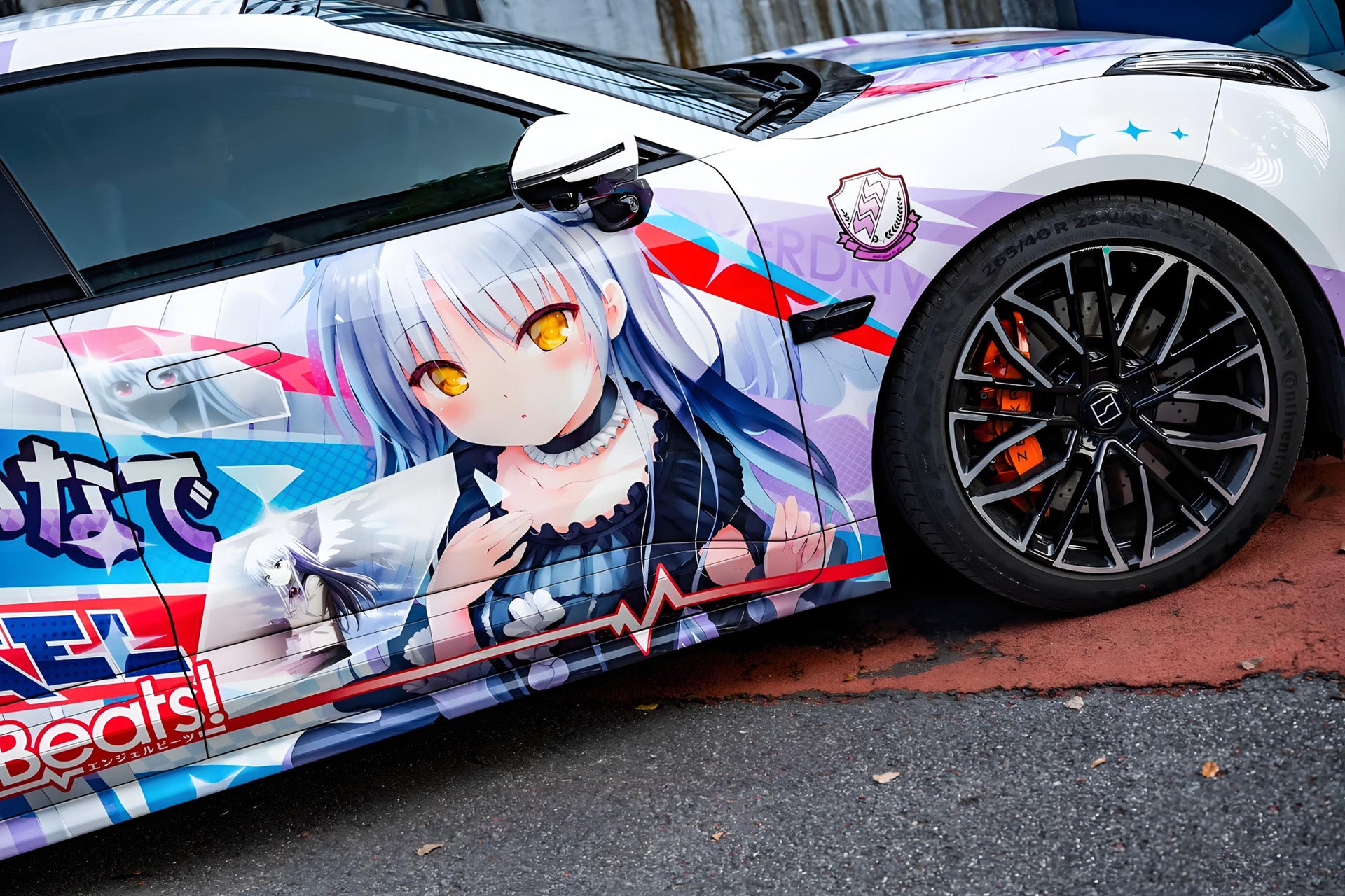 Angel Beats! Tachibana Kanade full car itasha wrap – Auto Wraps