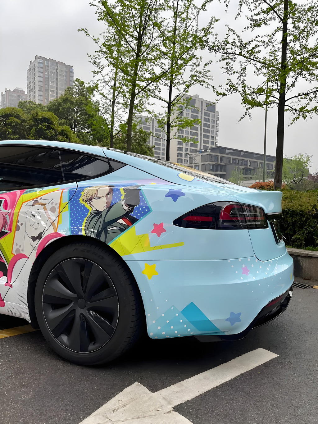 Aniya D Car Wrap