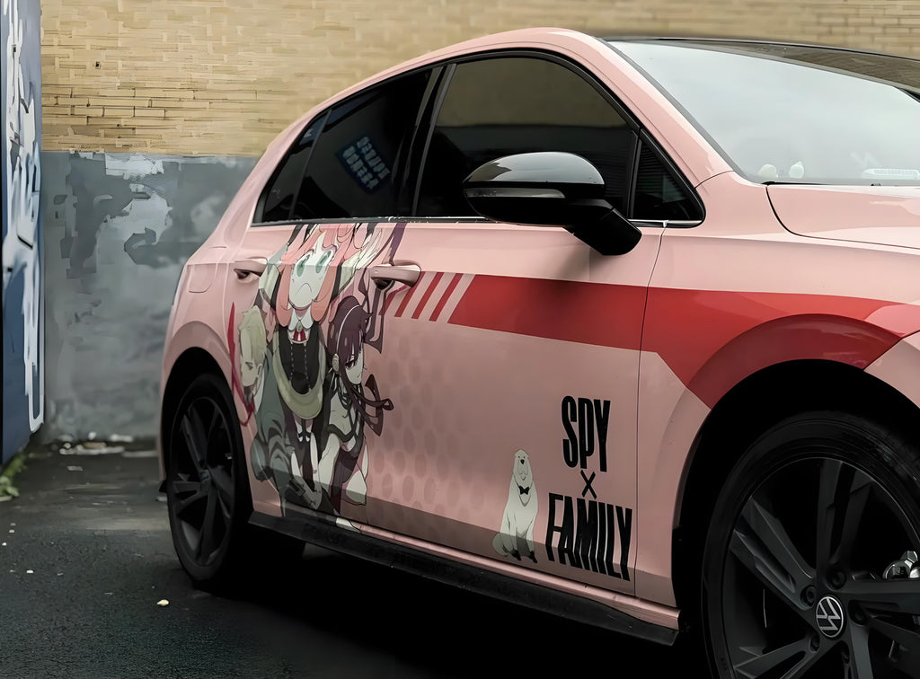 Aniya F Car Wrap