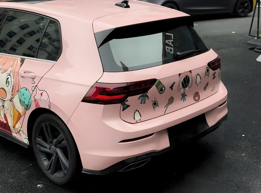 Aniya F Car Wrap
