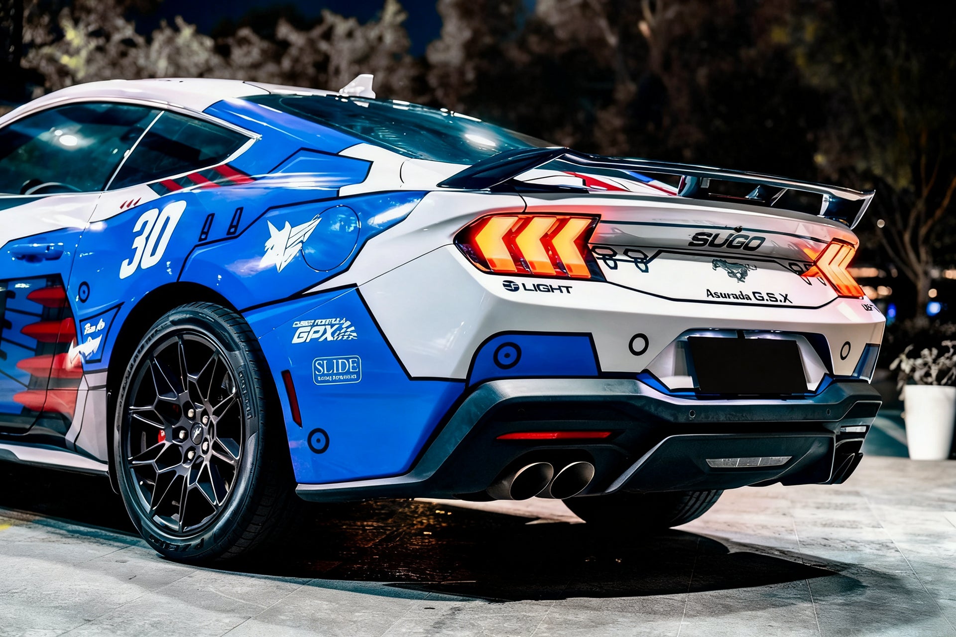 Asurada Car Wrap [AW-53]