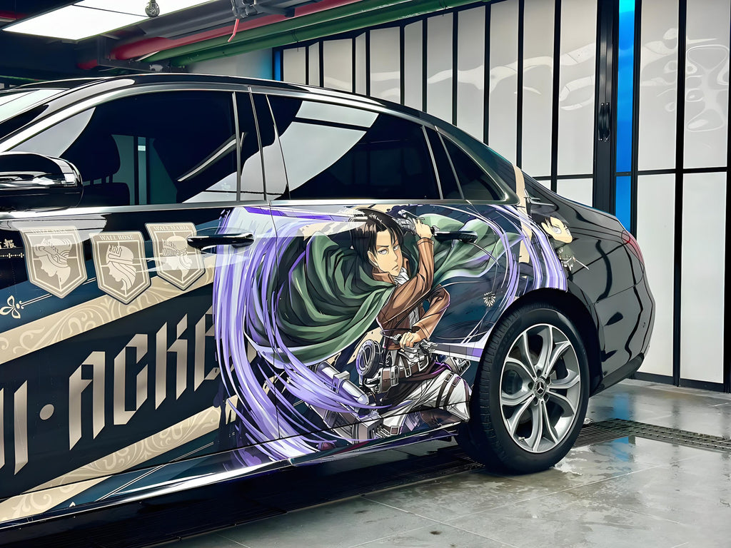 Attack on Titan Levi Ackerman Car Wrap A