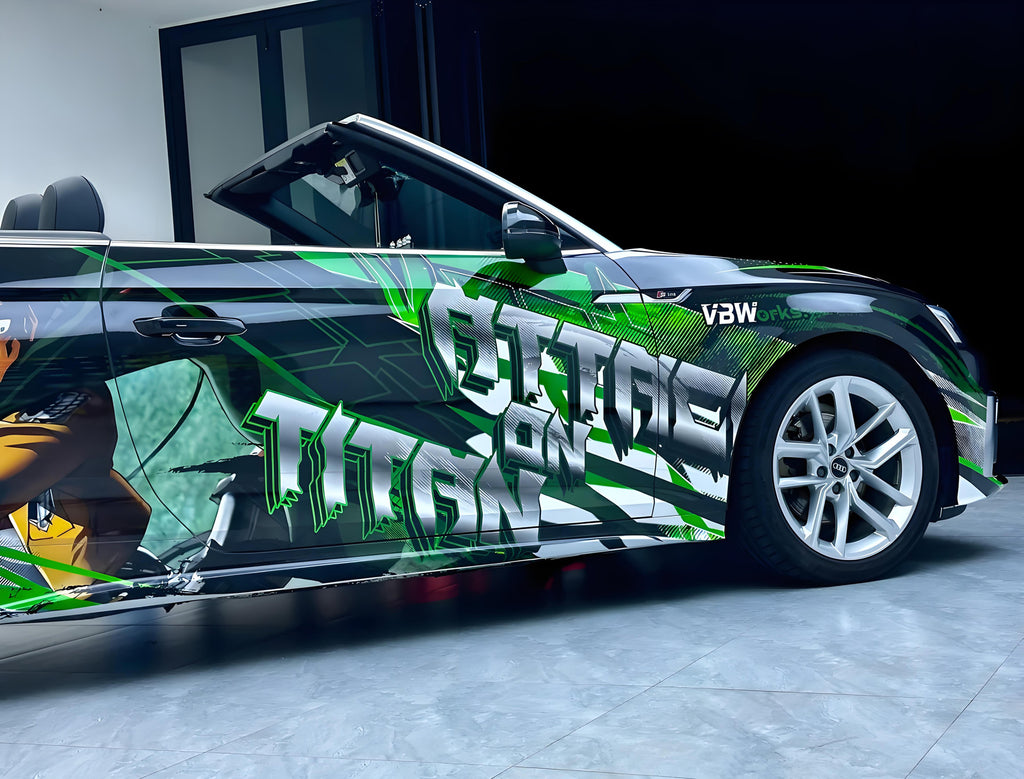 Attack on Titan Levi Ackerman Car Wrap B