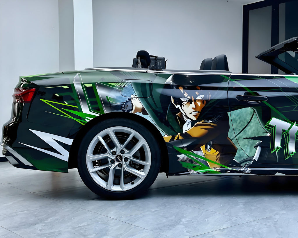 Attack on Titan Levi Ackerman Car Wrap B
