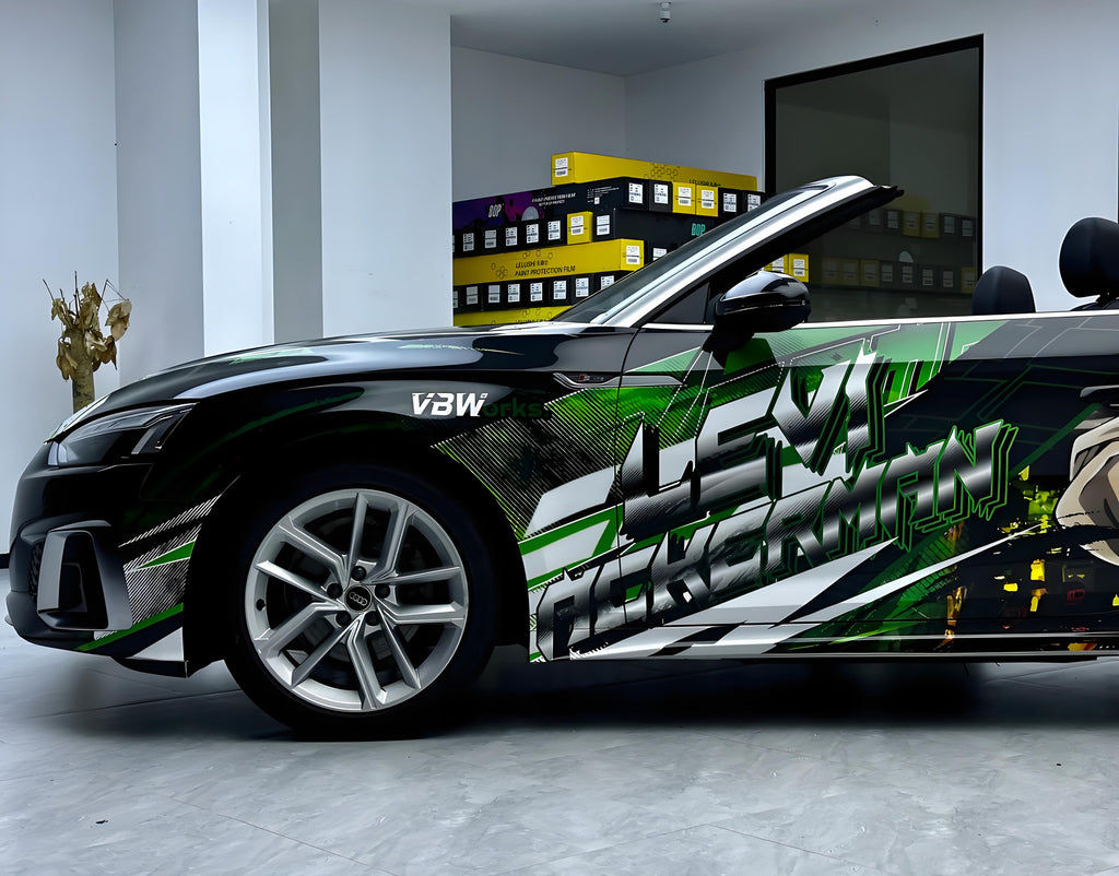 Attack on Titan Levi Ackerman Car Wrap B